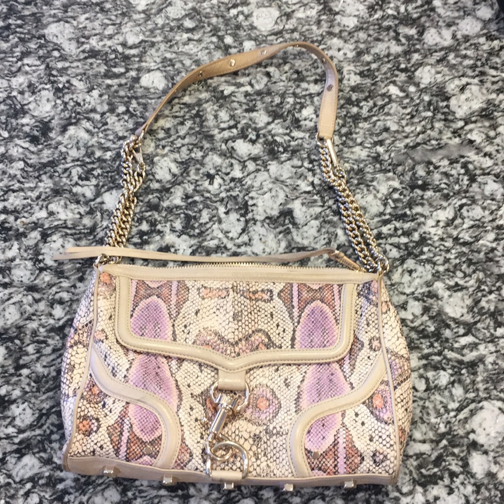 Rebecca Minkoff MAC snakeskin crossbody